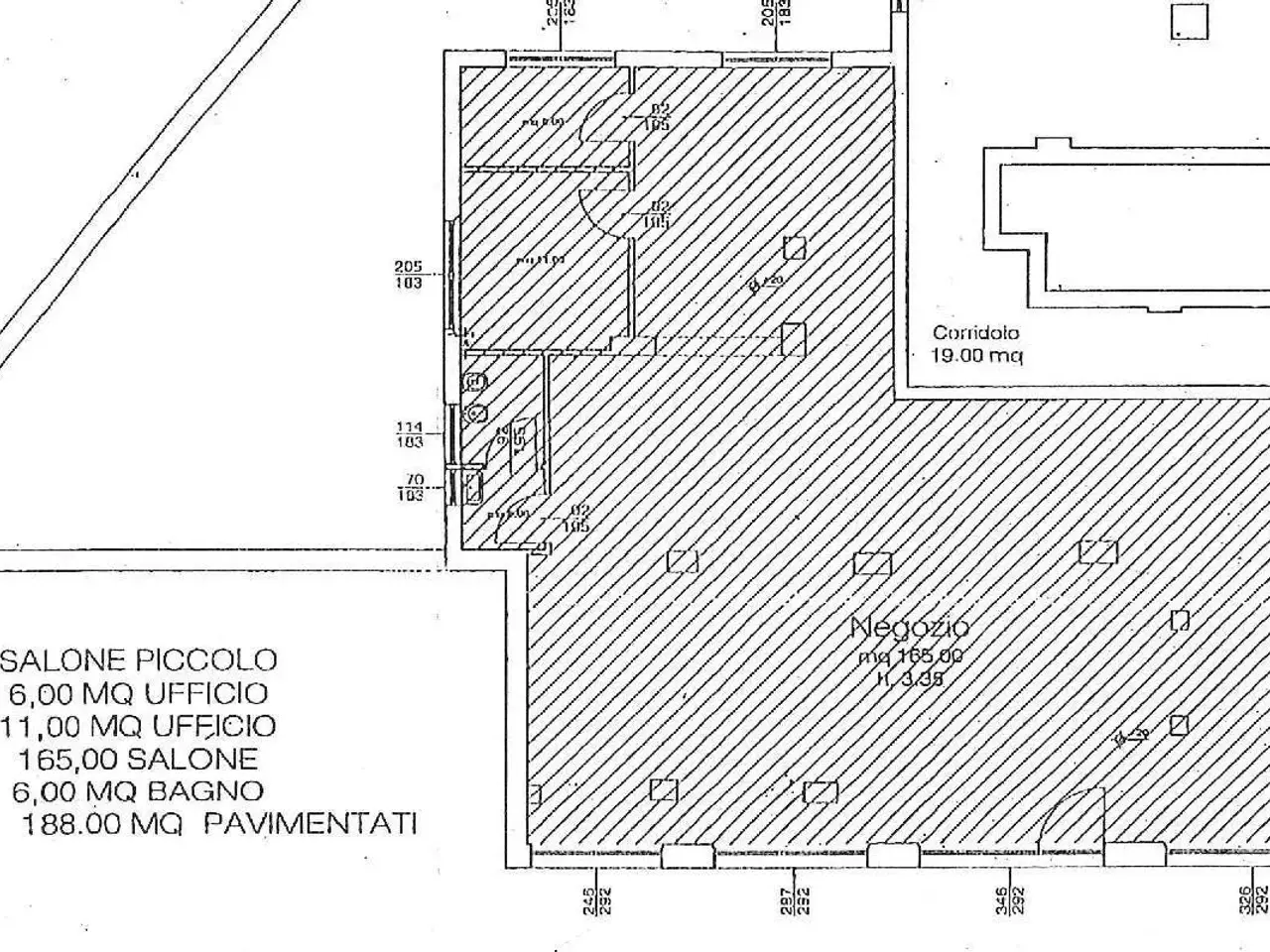 Negozio in , Cecina, {3} - Planimetria 1