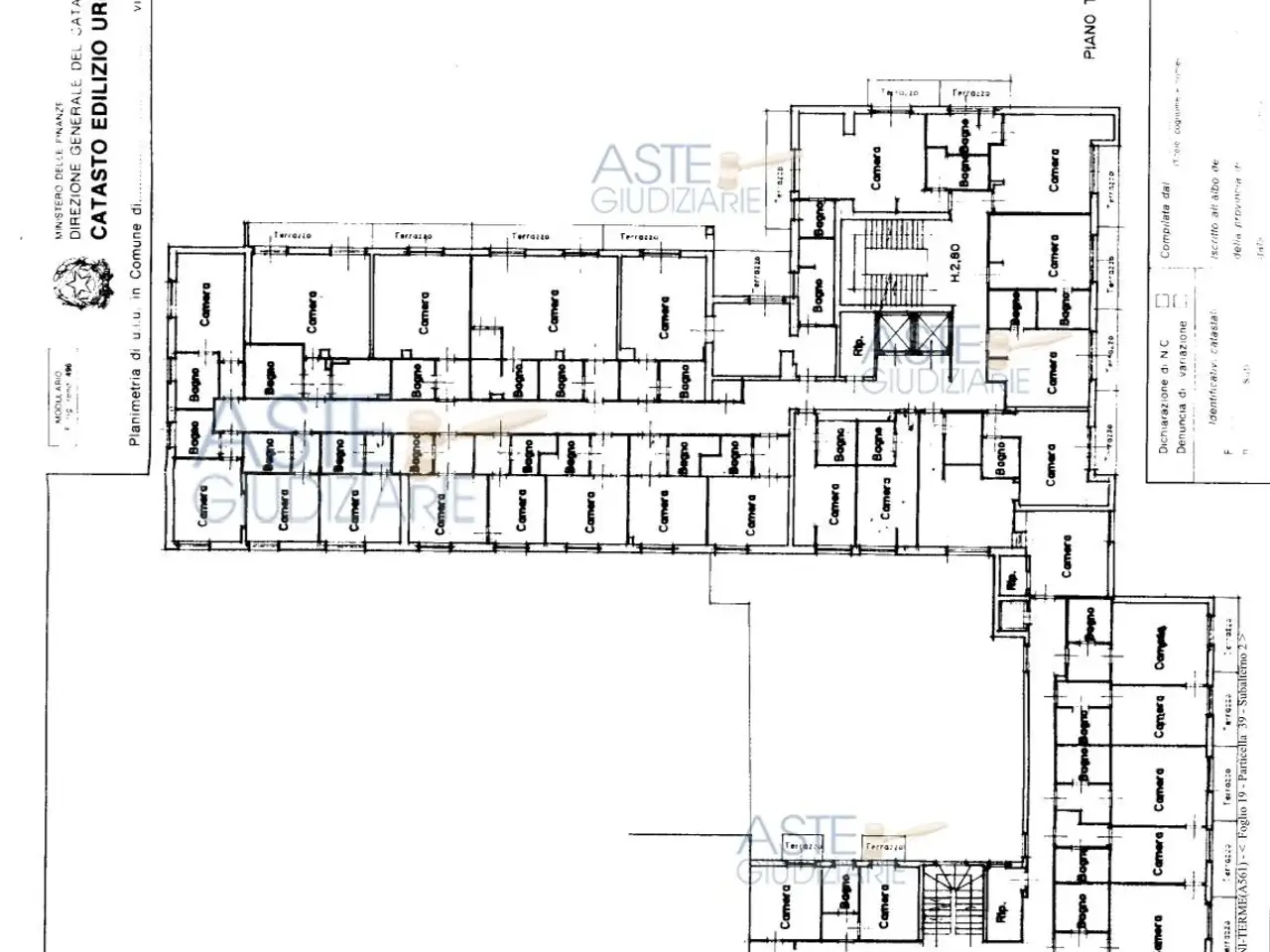 Fabbricato misto in Viale IV Novembre, 2, 51016 Montecatini-Terme Pt, Italia 2, Montecatini Terme, {3} - Planimetria 1