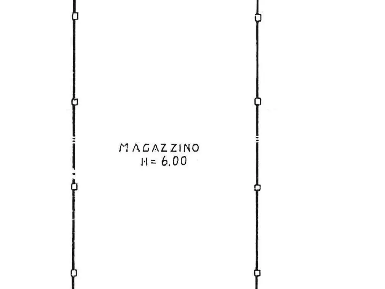 Capannone in Via Leonardo da Vinci, Segrate, {3} - Planimetria 1