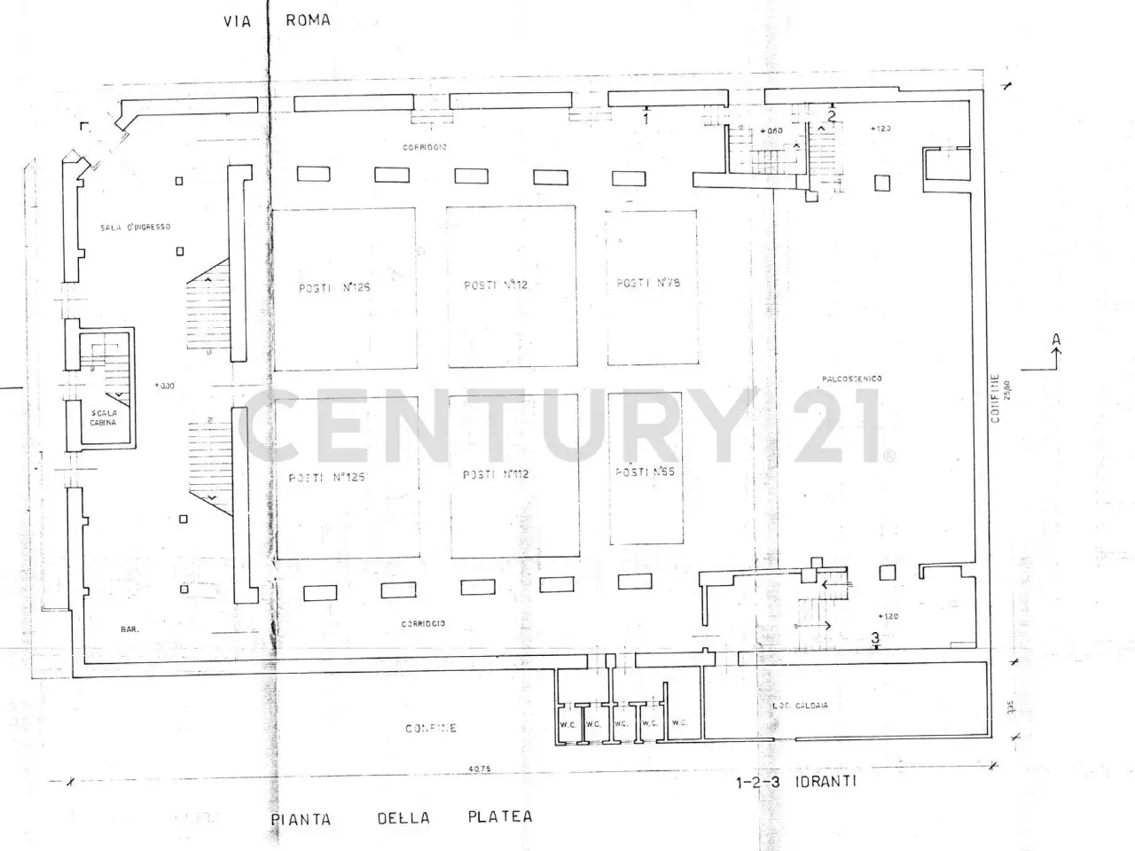 Palazzina commerciale in Via Roma, Noto, {3} - Planimetria 1