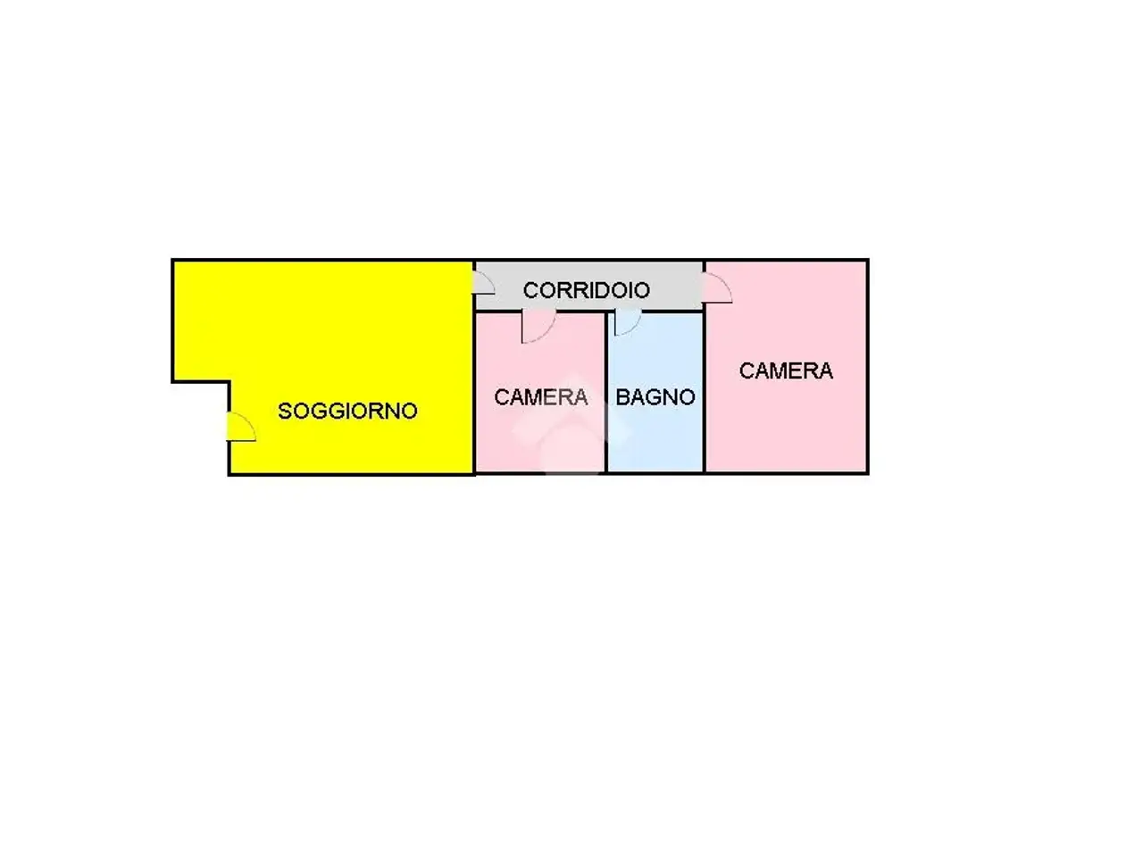 Palazzina commerciale in Via Lazzaretti 5, Bagnolo In Piano, {3} - Planimetria 1