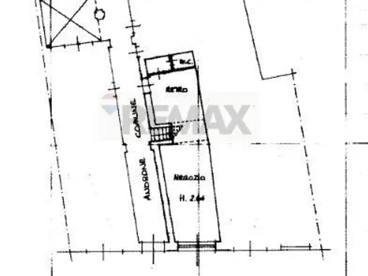Negozio in Via Bixio 87, Parma, {3} - Planimetria 1