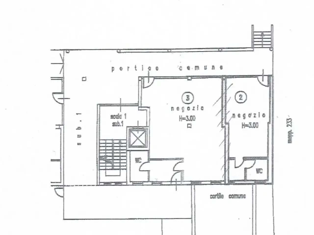 Negozio in Via Magenta 11, San Vittore Olona, {3} - Planimetria 1