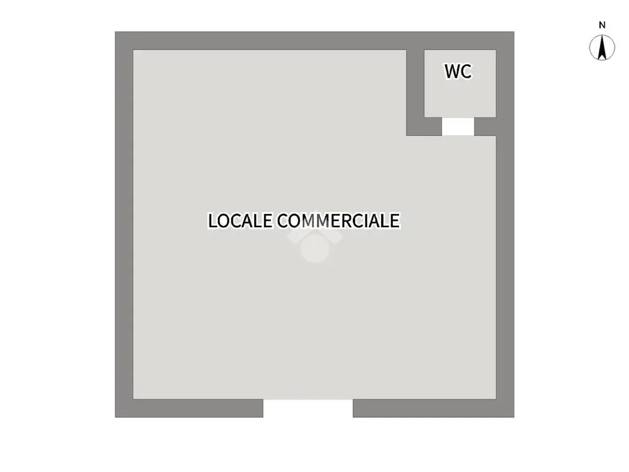 Negozio in Via S. Pietro a Maiella 10, Napoli, {3} - Planimetria 1