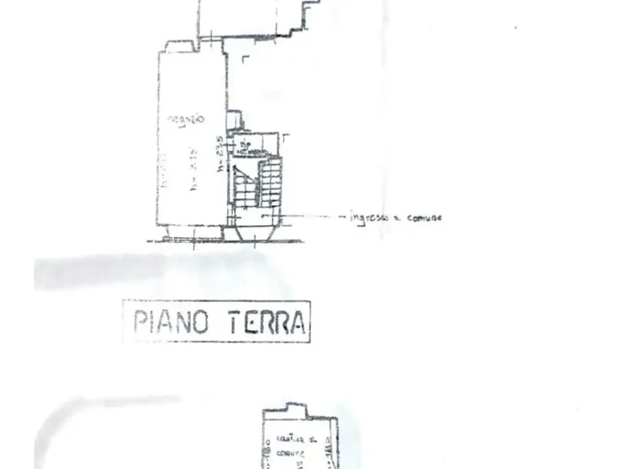 Negozio in Via Palestro, Pistoia, {3} - Planimetria 1