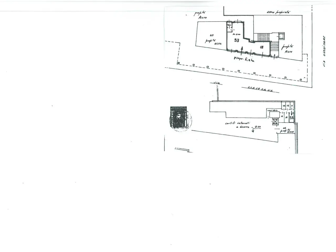 Negozio in Via Clavesana, Andora, {3} - Planimetria 1