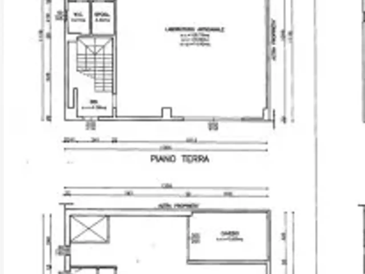 Capannone in Via per Formigine, Castelnuovo Rangone, {3} - Planimetria 1