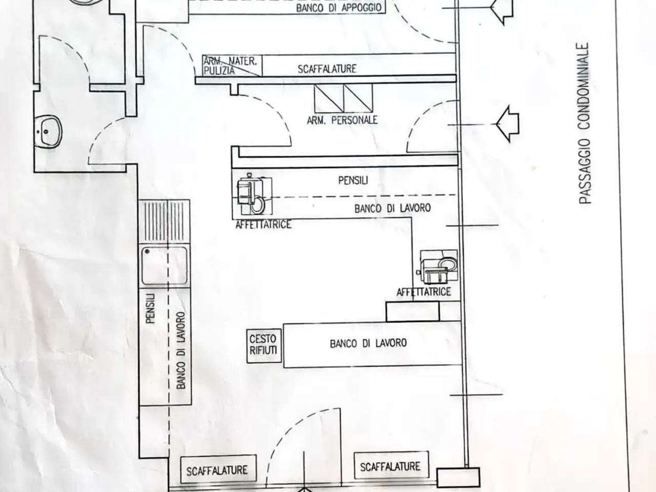 Ufficio in Via Lorenzo Viani, Firenze, {3} - Planimetria 1