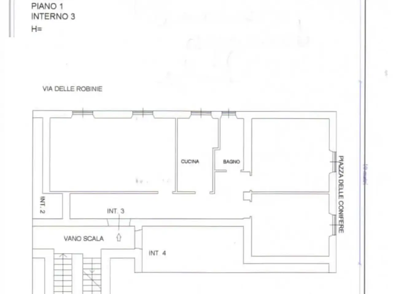 Ufficio in Via delle Robinie 112, Roma, {3} - Planimetria 1