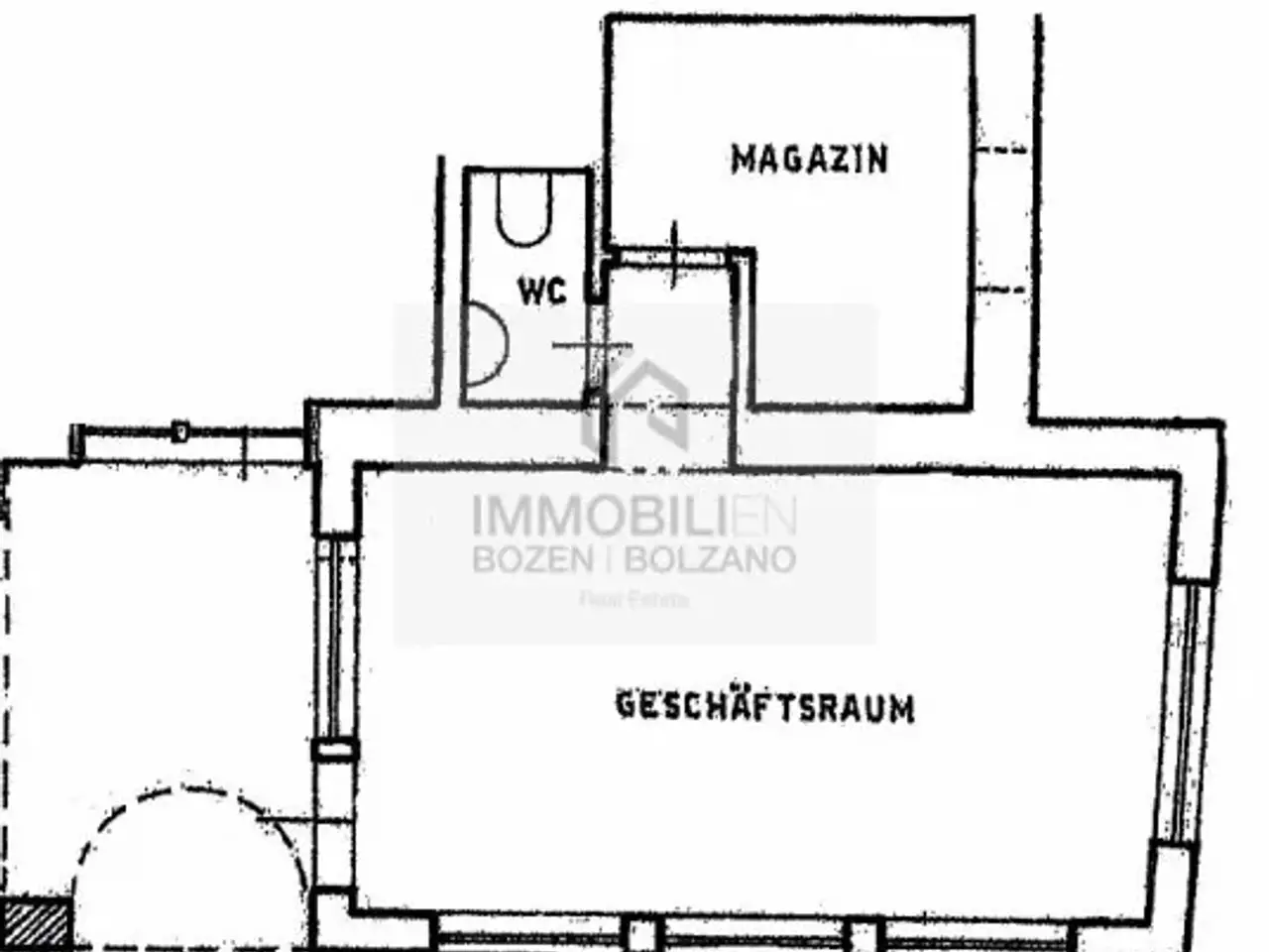 Negozio in Strada Provinciale Prato Isarco-Ponte Gardena, Fie' Allo Sciliar, {3} - Planimetria 1