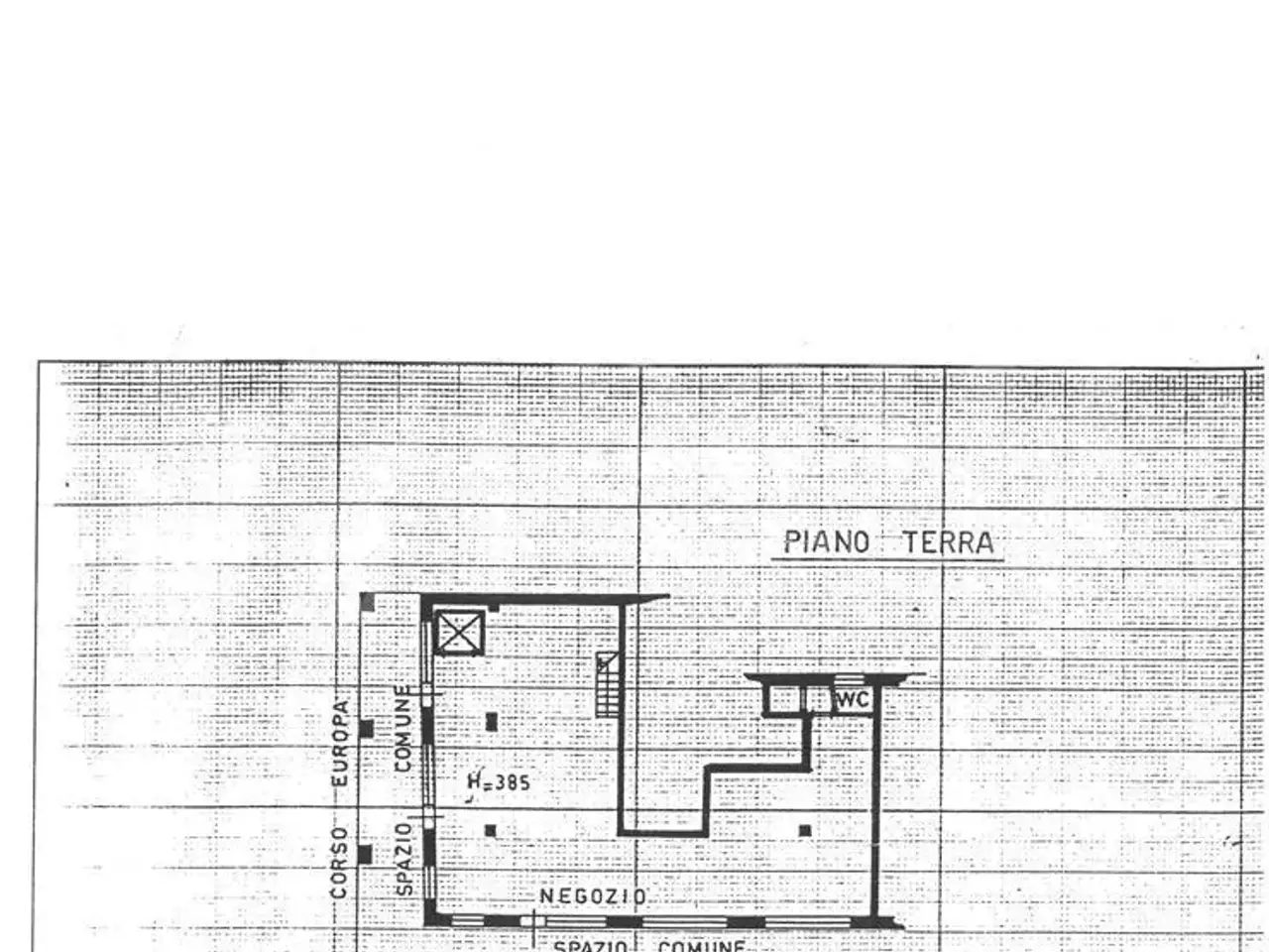 Negozio in Via Milano 18/d, Cassano D'Adda, {3} - Planimetria 1