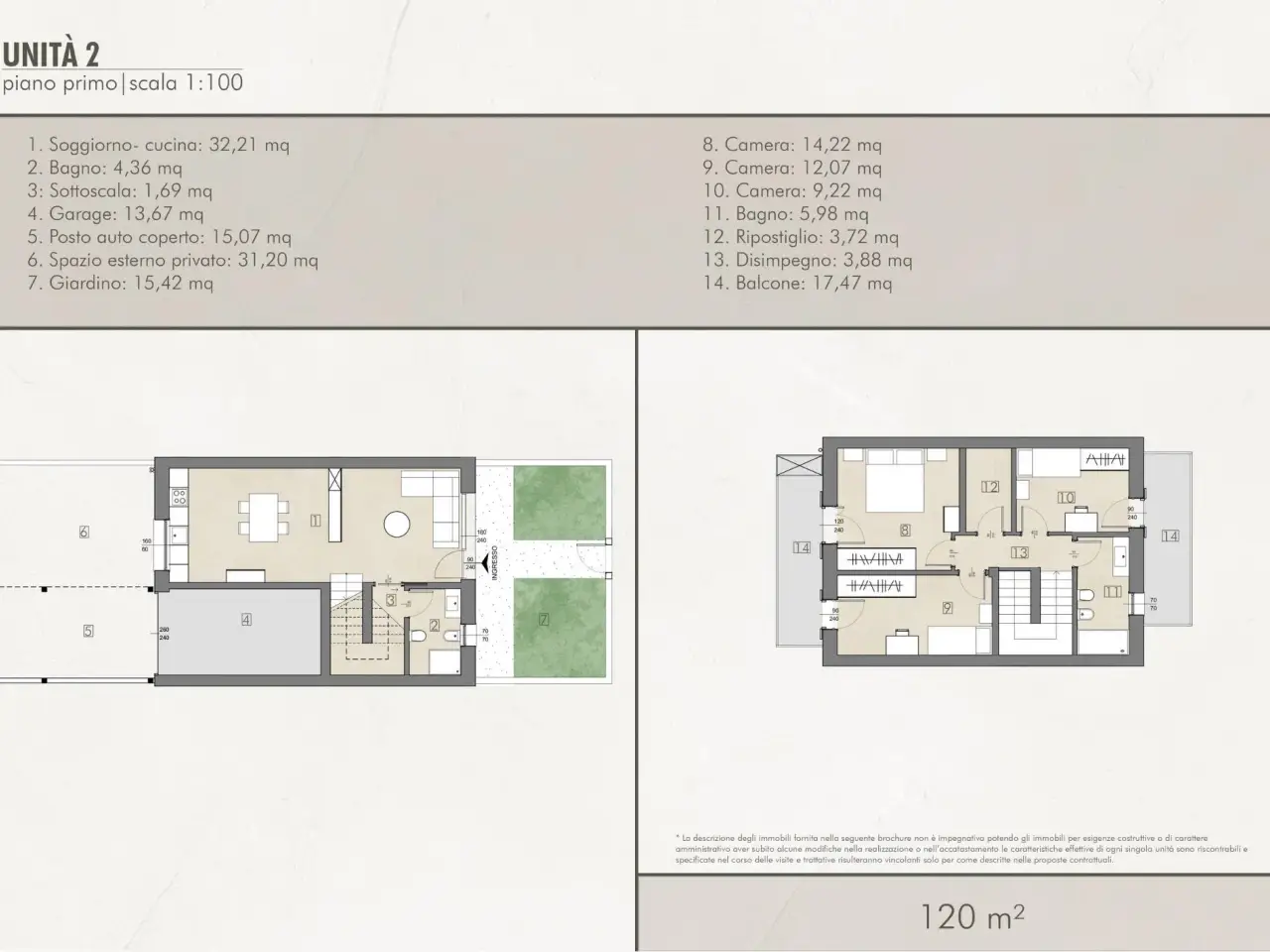Villa a schiera in vendita, Via Treportina, Cavallino-Treporti - Planimetria 1