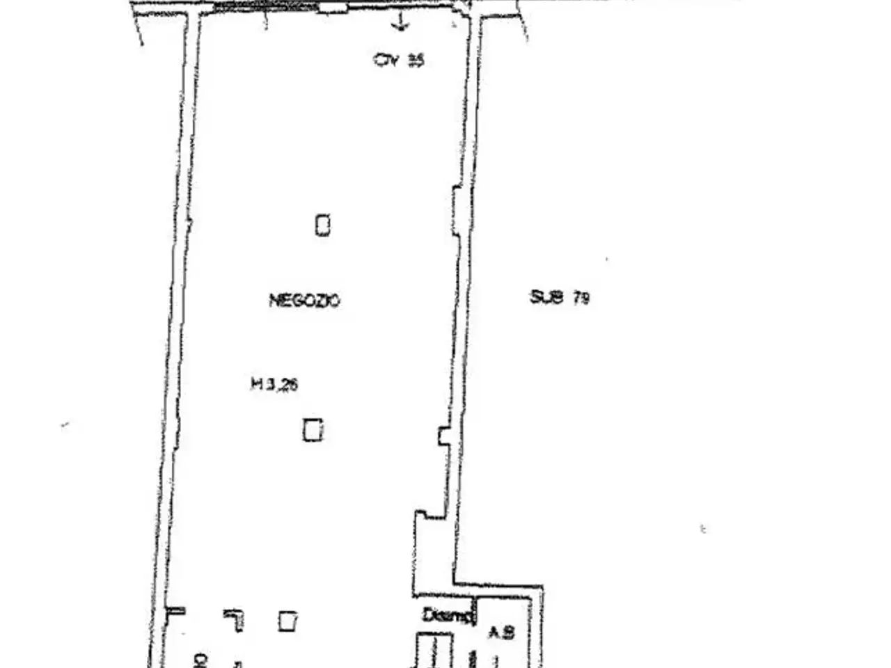 Negozio in , Siena, {3} - Planimetria 1
