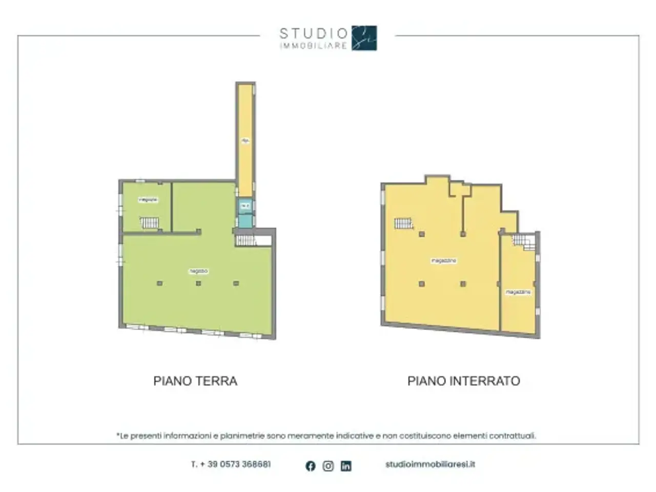 Negozio in Via della Costituzione, Pistoia, {3} - Planimetria 1