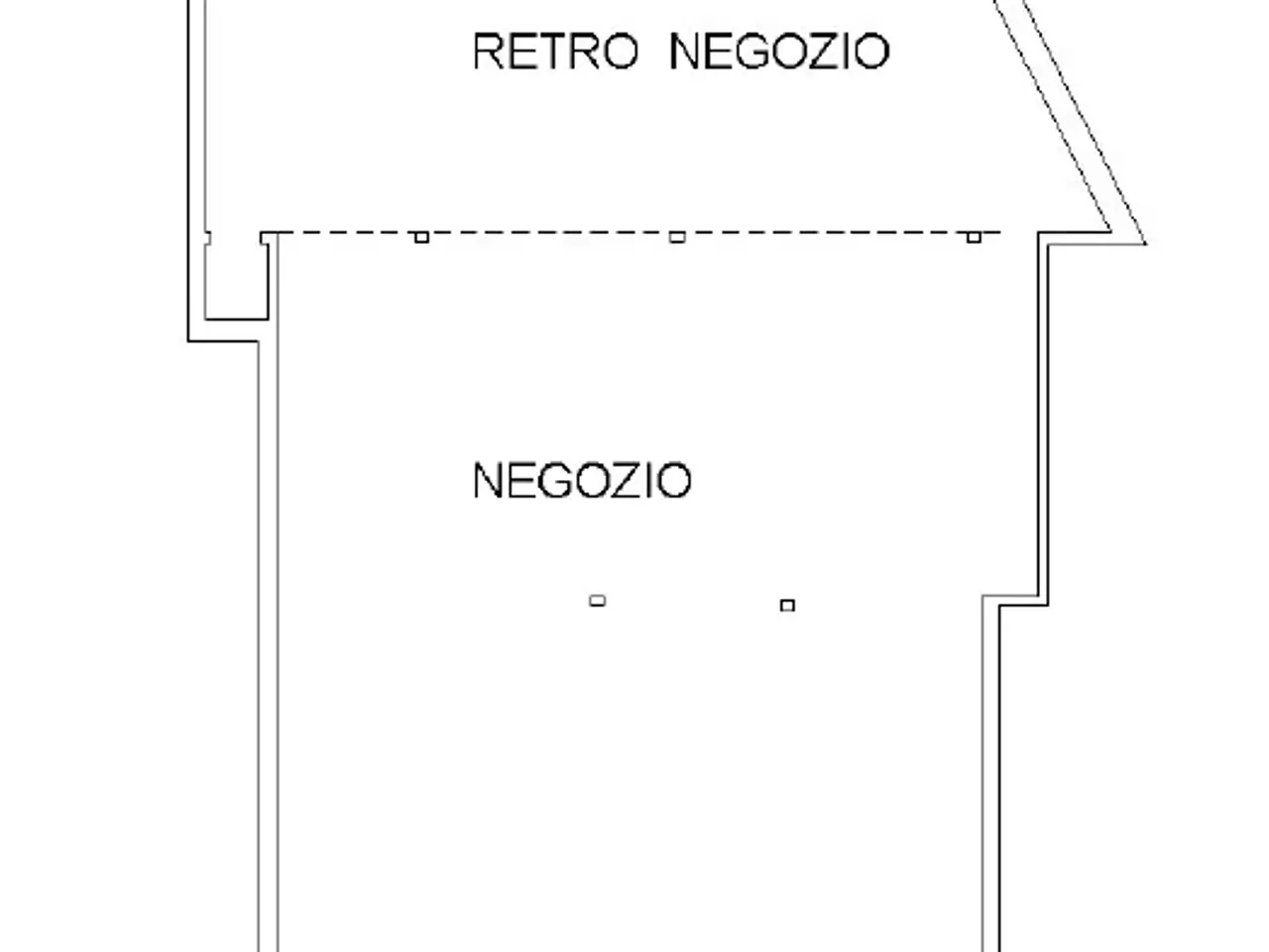 Negozio in Via Padana Inferiore, Este, {3} - Planimetria 1