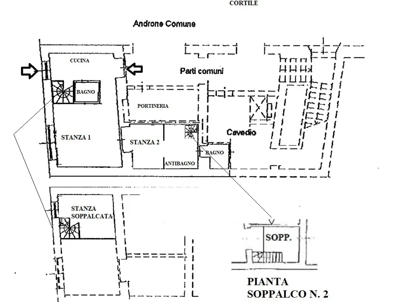 Ufficio in Via Fieno 6, Milano, {3} - Planimetria 1