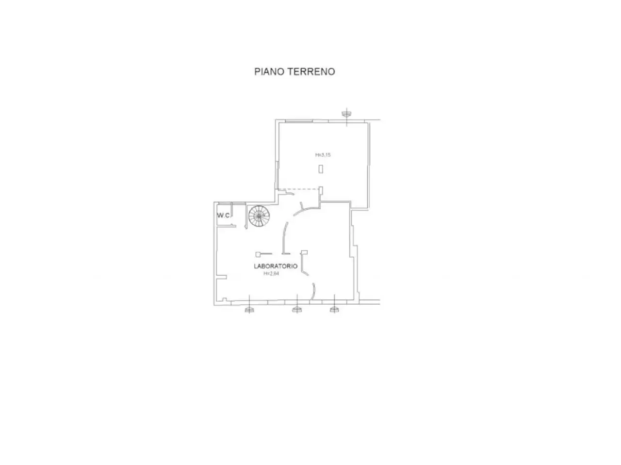 Capannone in Via Ottorino Respighi, N. 6, Scandicci, {3} - Planimetria 1
