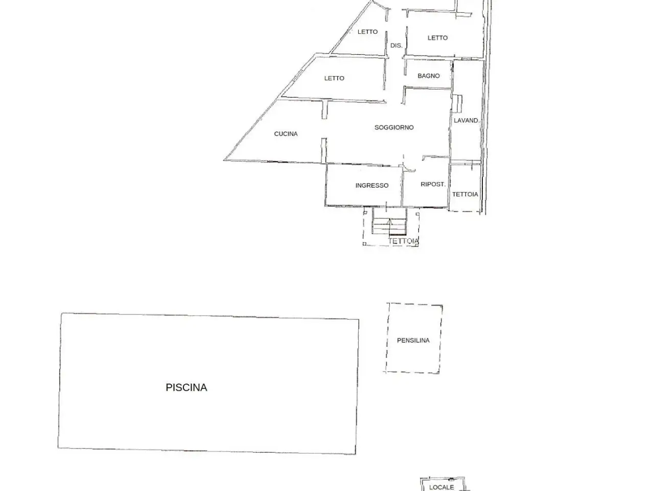 Capannone in Zona Industriale San Giacomo, Spoleto, {3} - Planimetria 1