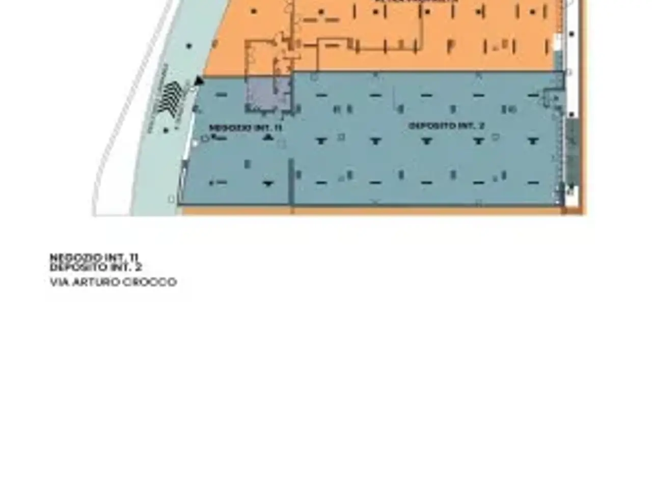 Negozio in Viale Gaetano Arturo Crocco, Roma, {3} - Planimetria 1