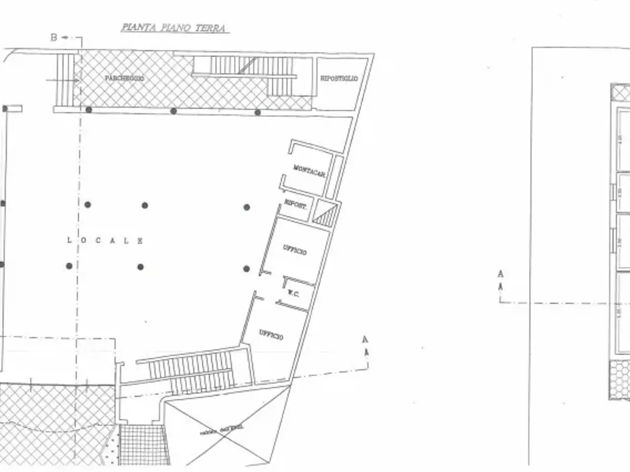 Negozio in Via Vittorio Veneto 126, Ruffano, {3} - Planimetria 1