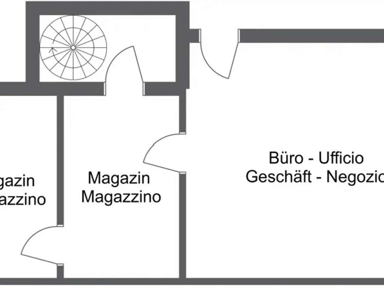 Esercizio commerciale in , Valdaora, {3} - Planimetria 1