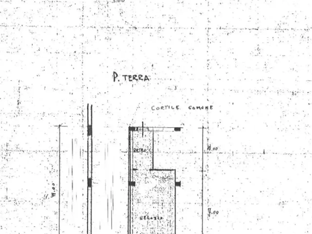Negozio in Via Ettore Ponti, Milano, {3} - Planimetria 1