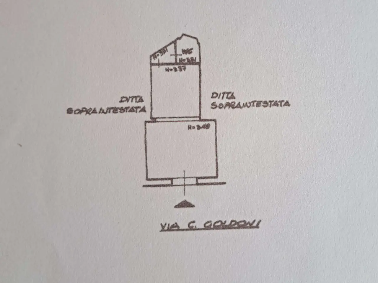 Negozio in Via Goldoni 11, Livorno, {3} - Planimetria 1