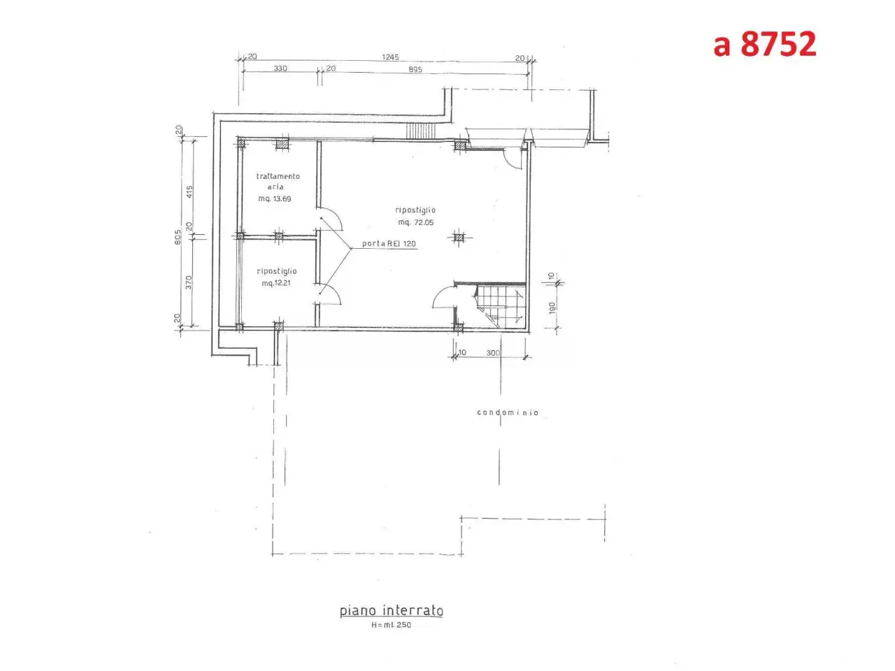 Negozio in Via Vladimir Majakovski 21, Reggio Emilia, {3} - Planimetria 1
