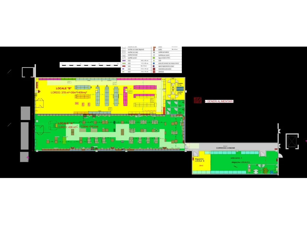 Locale commerciale in , Sarzana, {3} - Planimetria 1