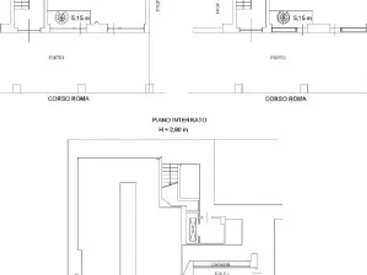 Negozio in Corso Roma 22, Moncalieri, {3} - Planimetria 1