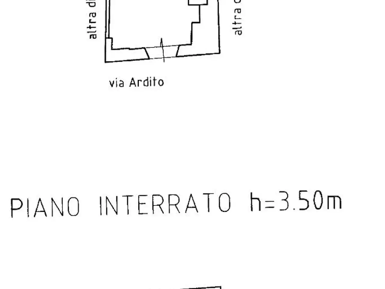 Negozio in Locale Commerciale Via Michele Ardito 38, Lucera, {3} - Planimetria 1