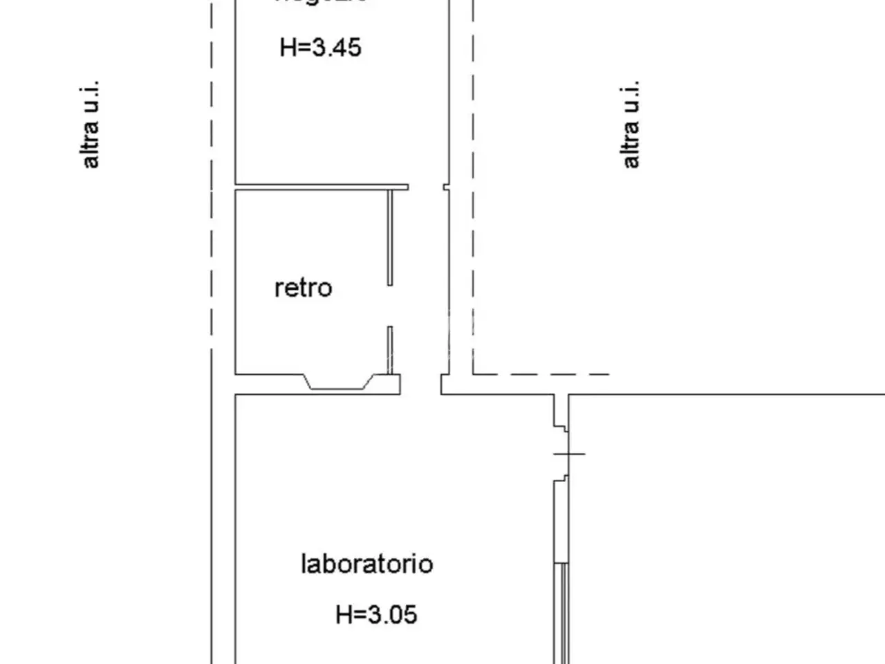 Negozio in , Novara, {3} - Planimetria 1