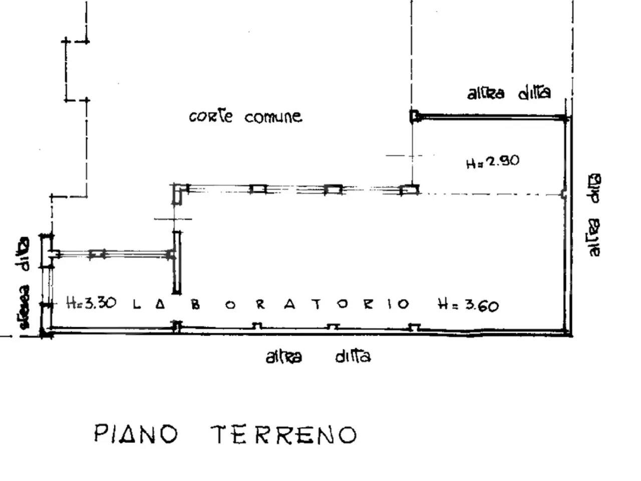 Negozio in Via Pertinace 39, Torino, {3} - Planimetria 1