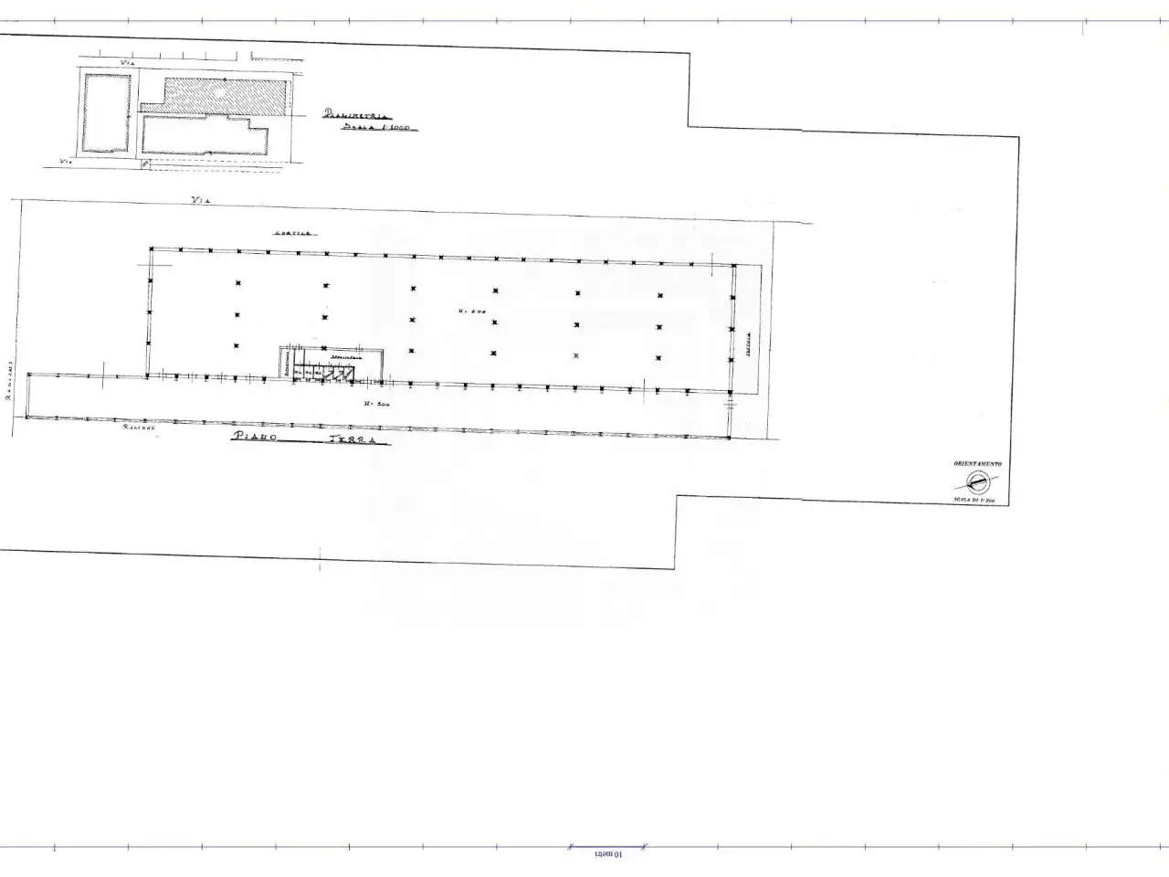 Capannone in Via Augusto Piccard 6, Reggio nell'Emilia, {3} - Planimetria 1