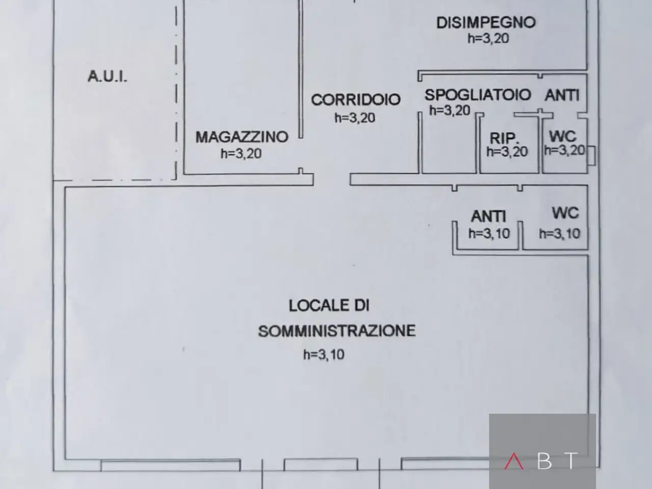 Negozio in , San Giorgio Delle Pertiche, {3} - Planimetria 1
