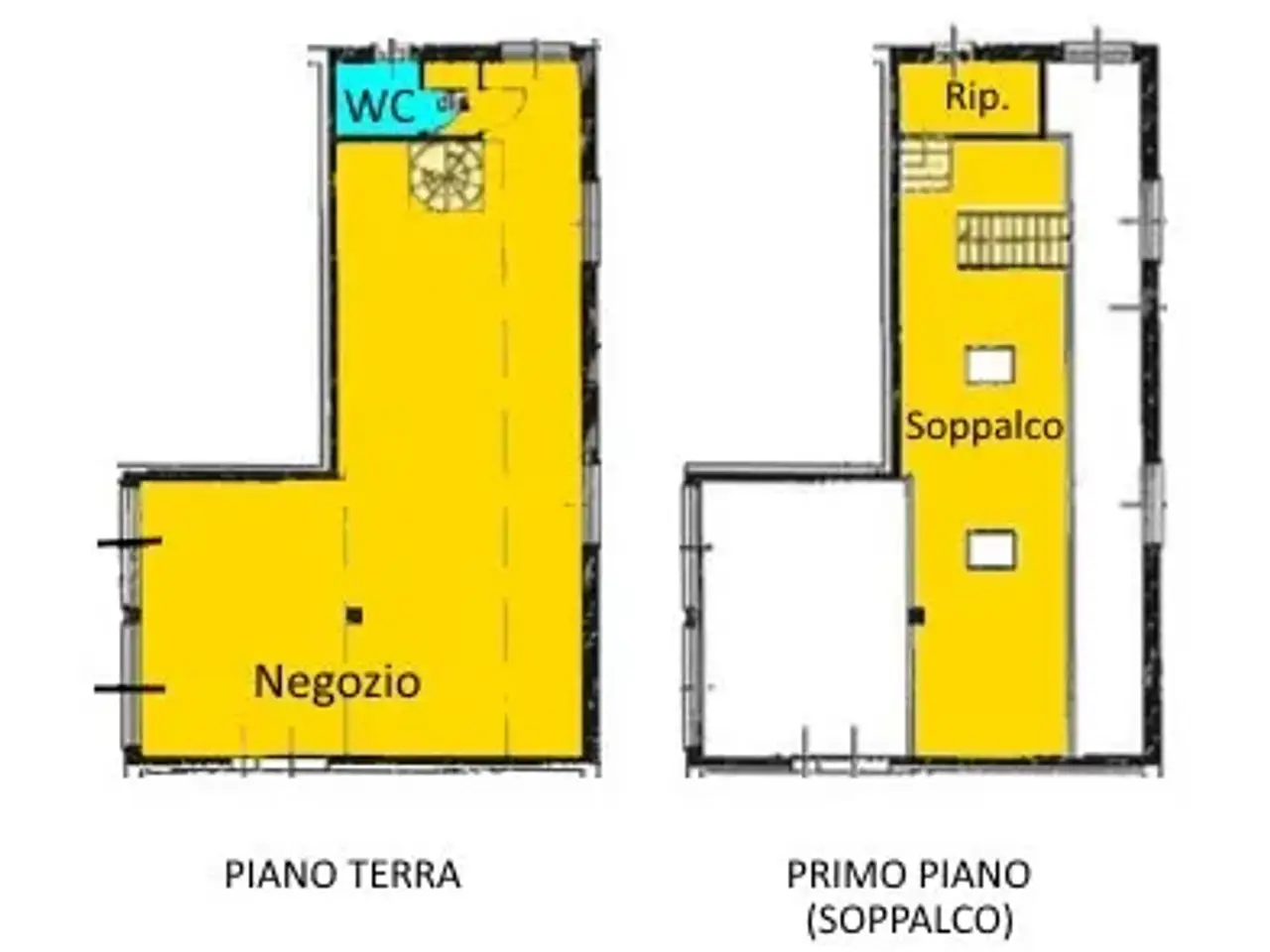 Ufficio in Piazza Galileo Galilei 10, Besana In Brianza, {3} - Planimetria 1