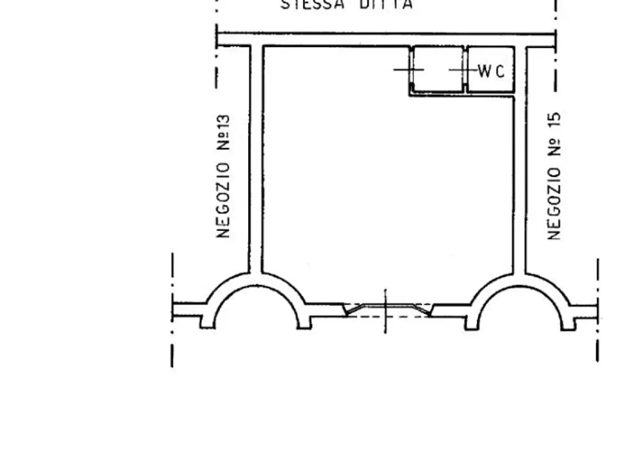 Negozio in Via Piave 57, Casoria, {3} - Planimetria 1