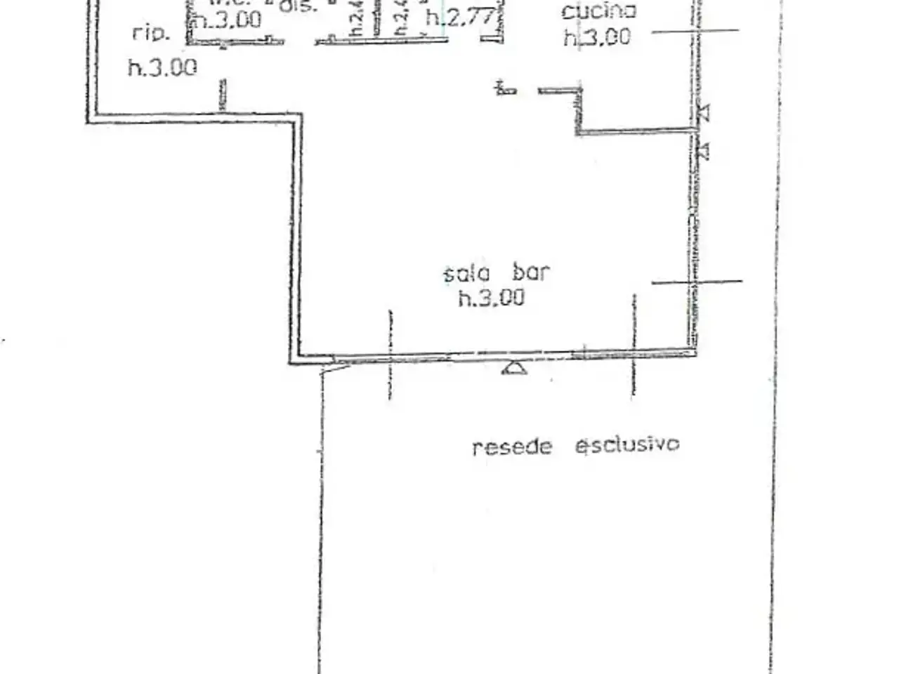 Negozio in Via Roma, Monteroni D'Arbia, {3} - Planimetria 1