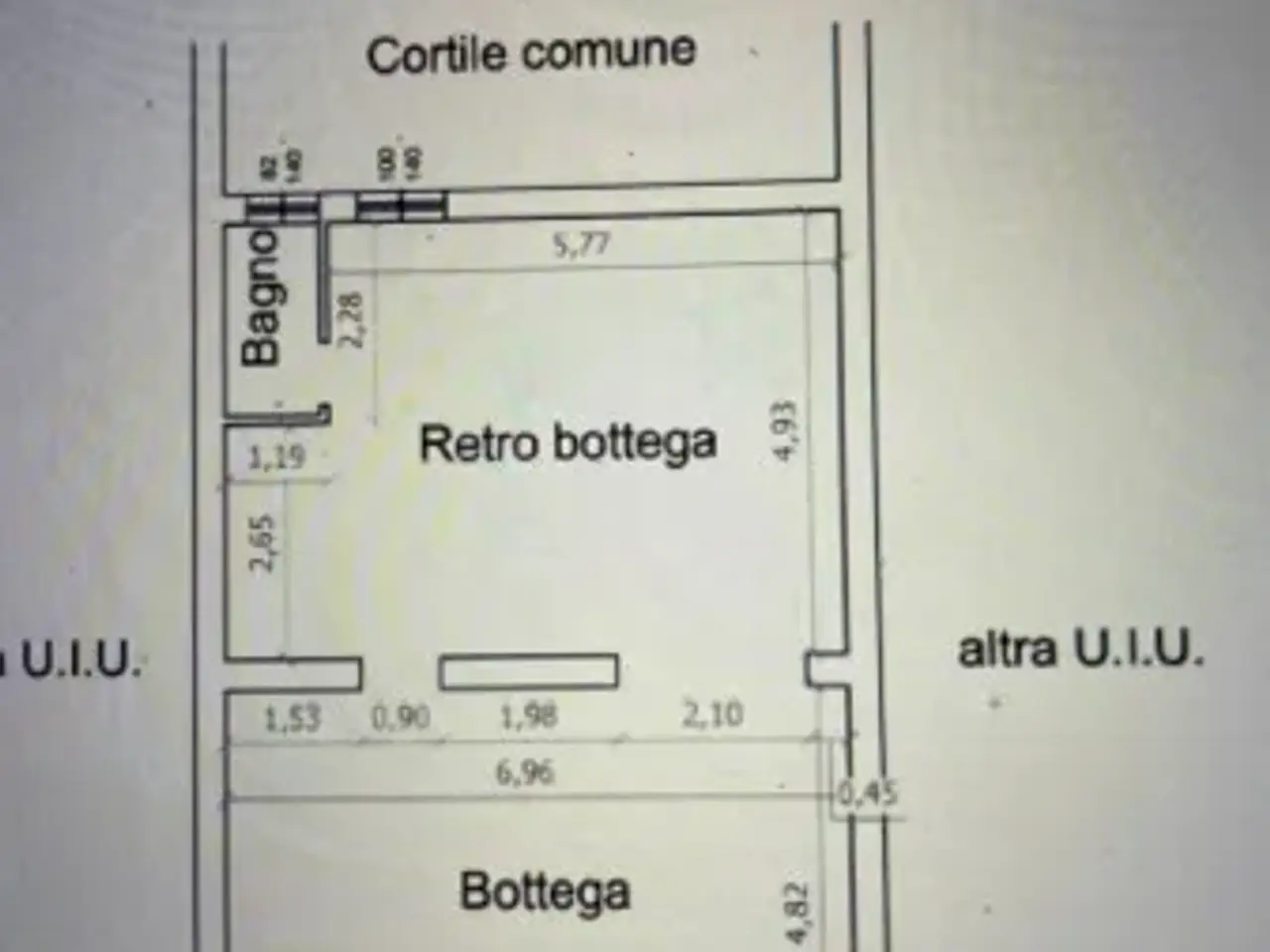 Negozio in Largo Giuseppe Garibaldi 18, Modena, {3} - Planimetria 1