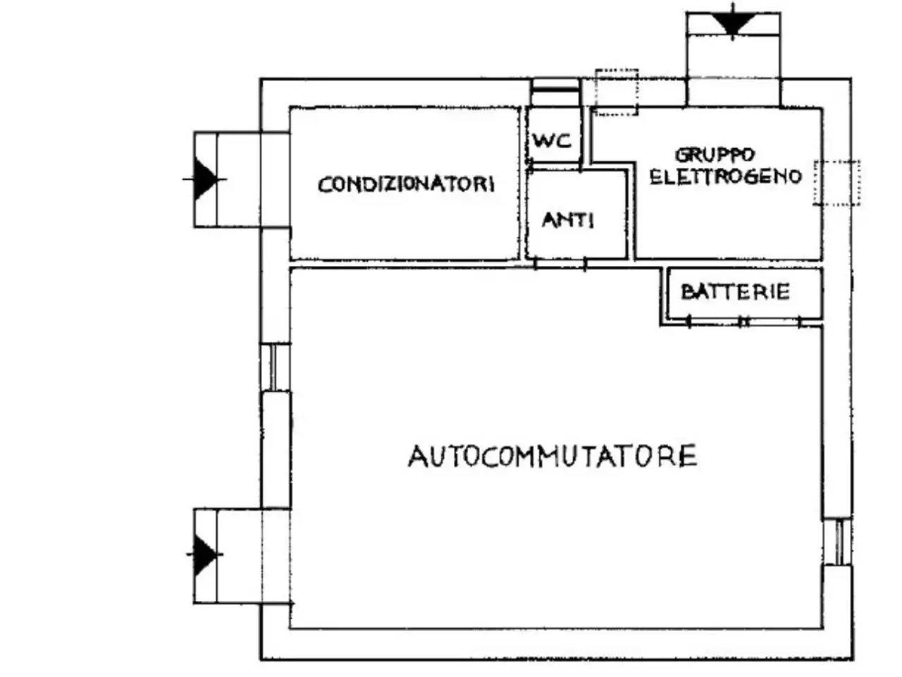 Capannone in Via Torrianese 20, Poggio Torriana, {3} - Planimetria 1