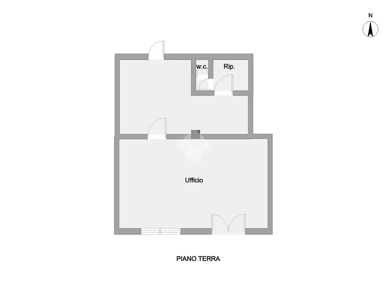 Ufficio in Via dell'Annunziata 70, Giulianova, {3} - Planimetria 1