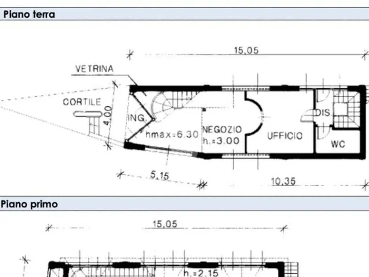Negozio in Via Paratoner, Lavis, {3} - Planimetria 1
