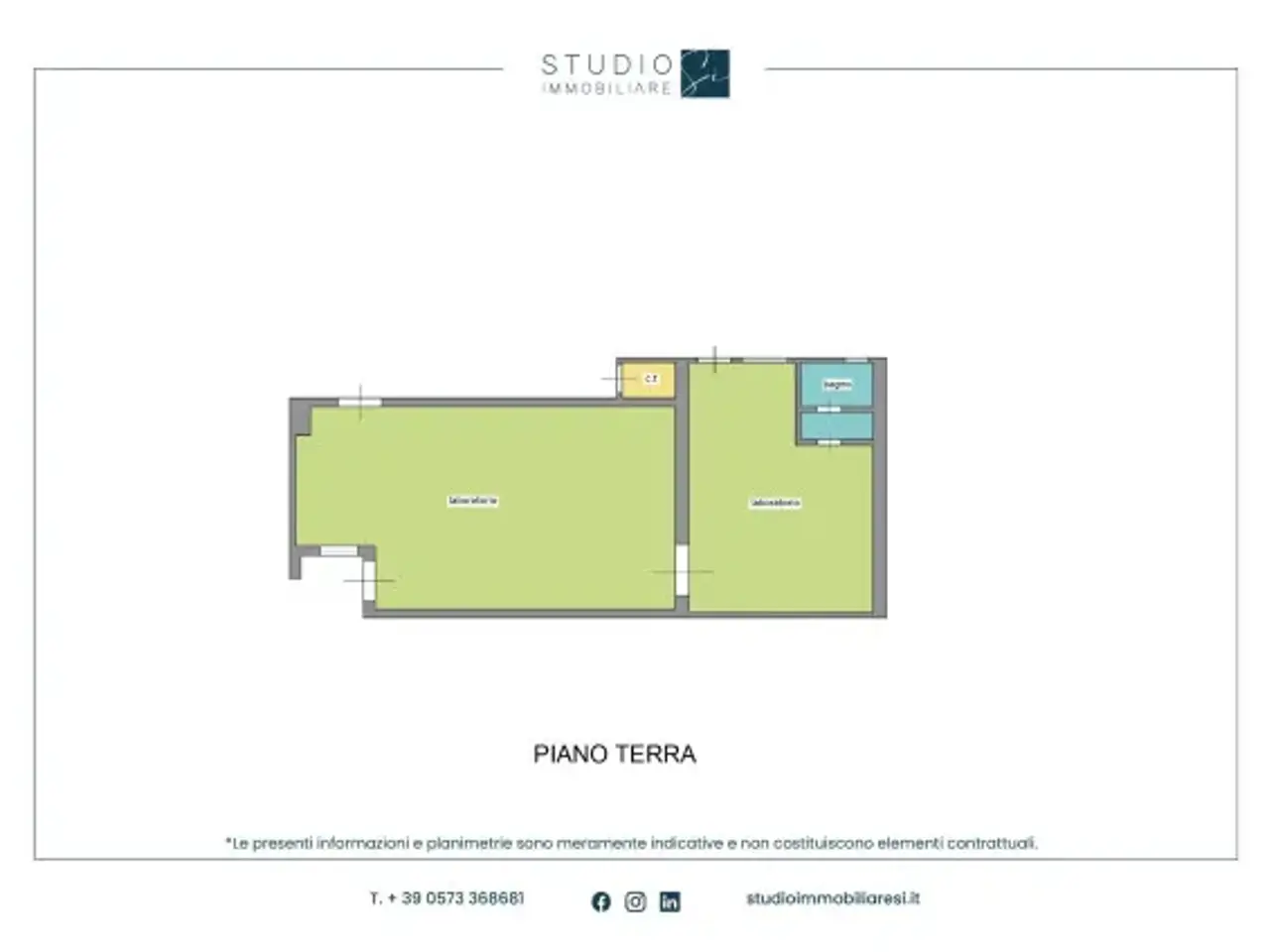 Negozio in Viale Montalbano, Quarrata, {3} - Planimetria 1