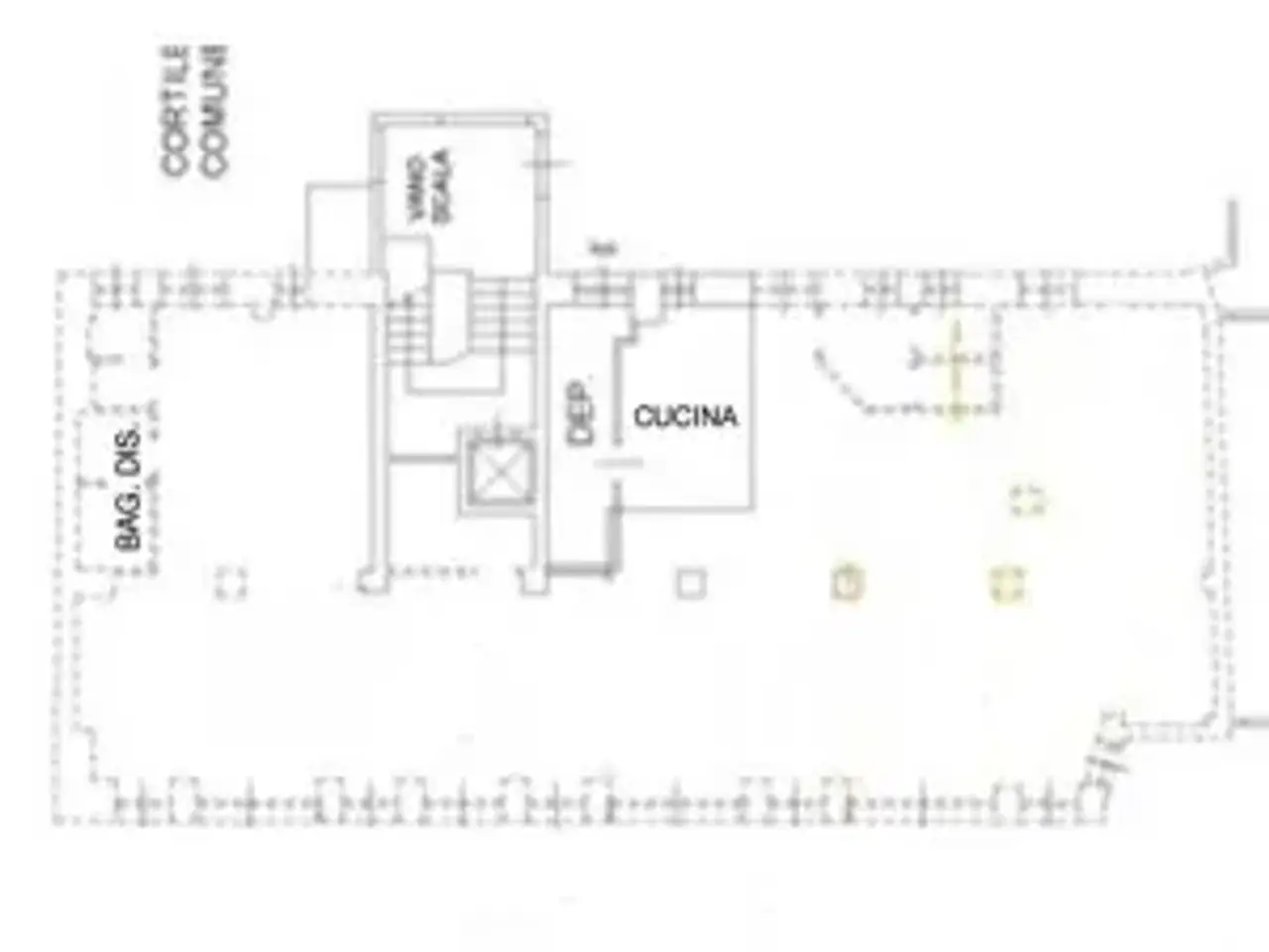 Negozio in Via Cardinale Ascanio Sforza 41, Milano, {3} - Planimetria 1