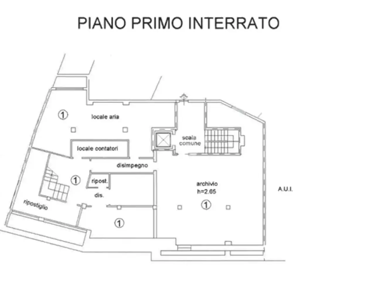 Negozio in Via Sant'Antonio 9, Parabiago, {3} - Planimetria 1