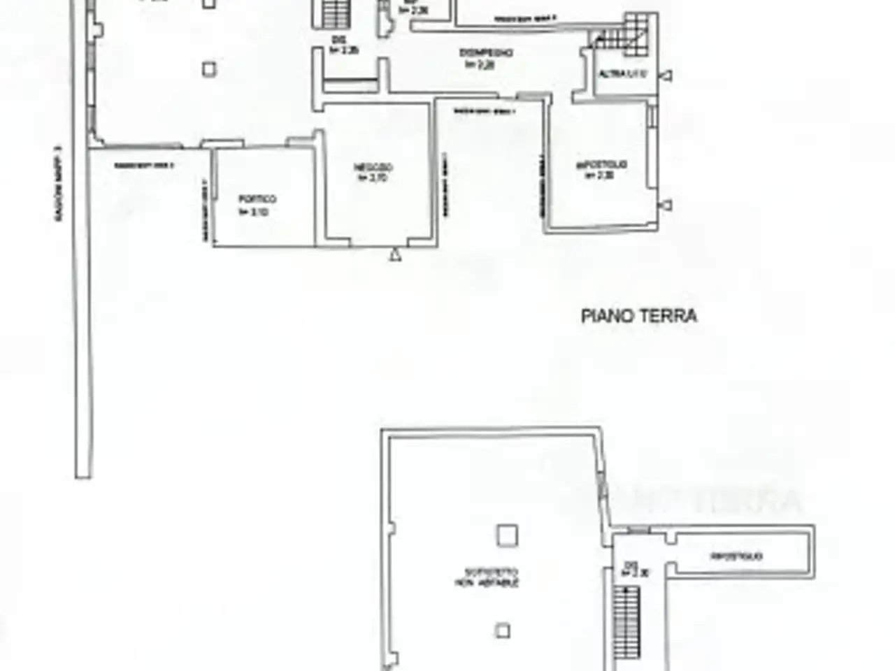 Capannone in , Suzzara, {3} - Planimetria 1