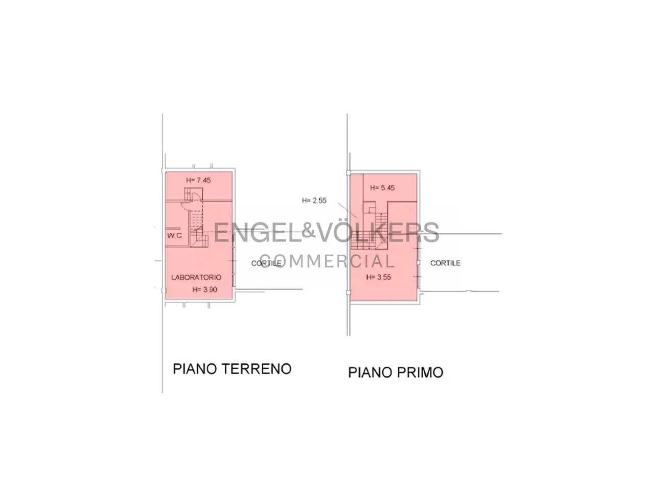 Ufficio in Via Enrico Caviglia 3/a, Milano, {3} - Planimetria 1