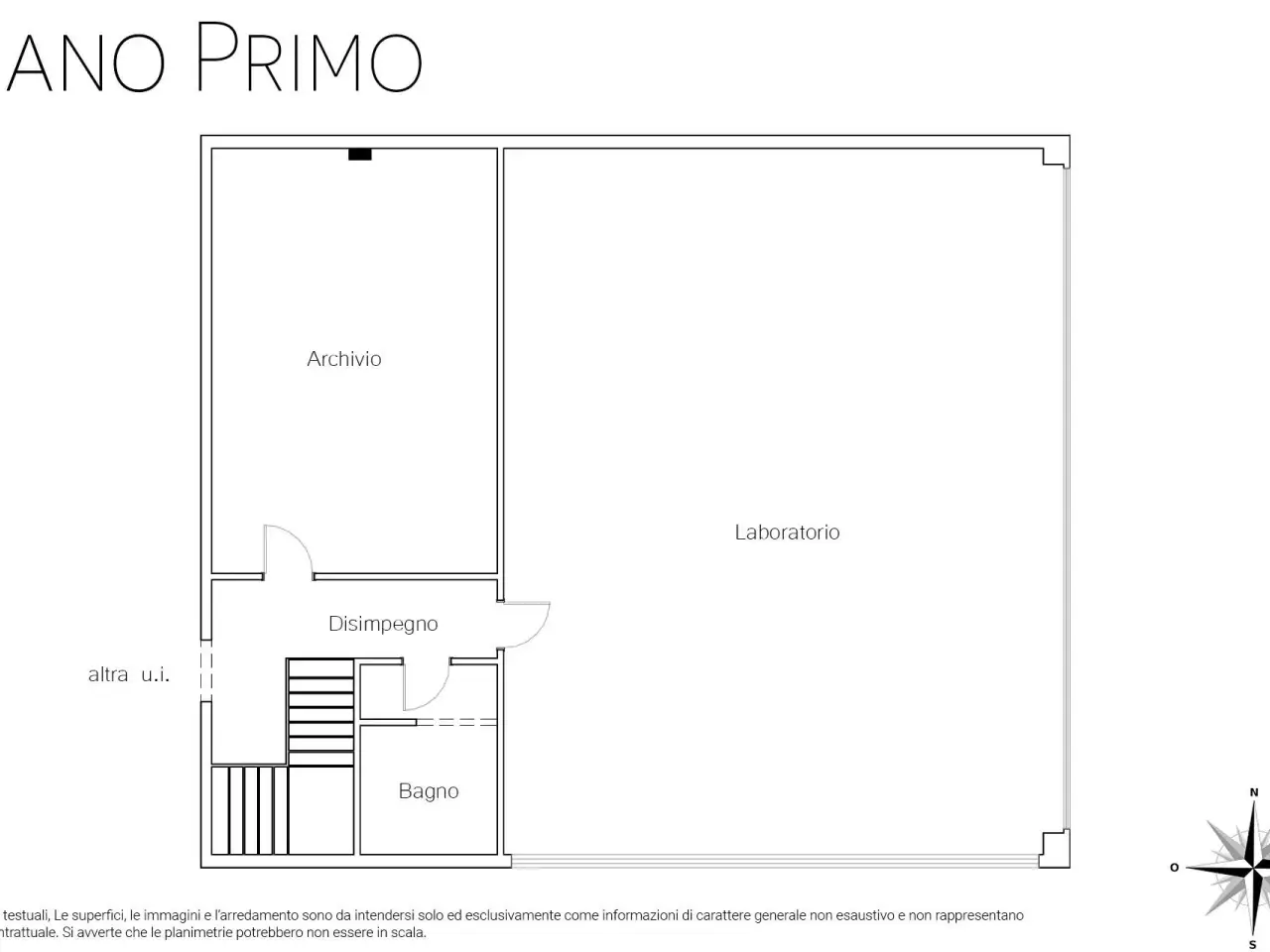 Laboratorio in , Monteriggioni, {3} - Planimetria 1