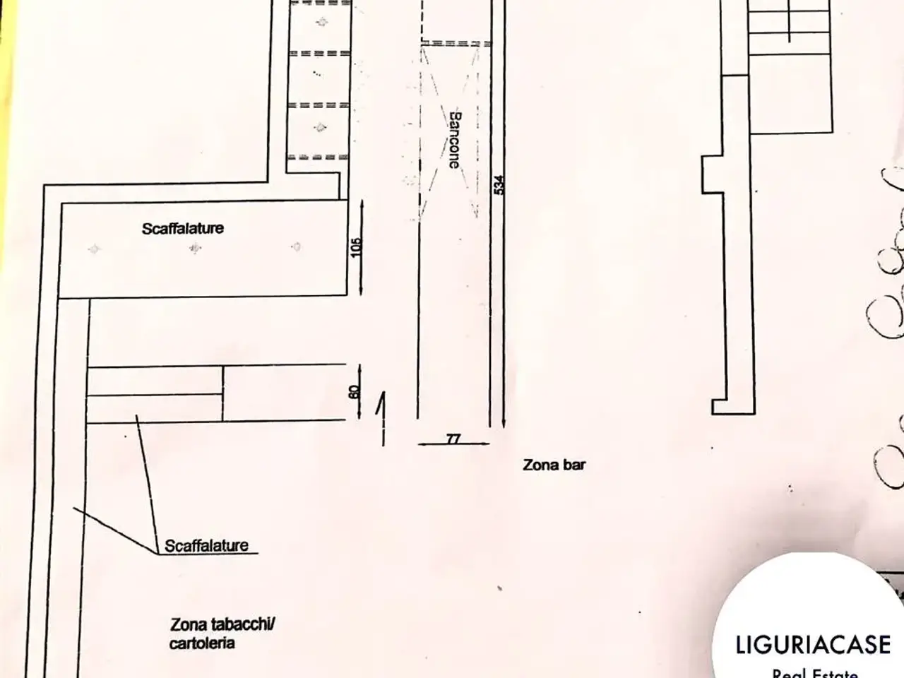 Bar in , Sanremo, {3} - Planimetria 1