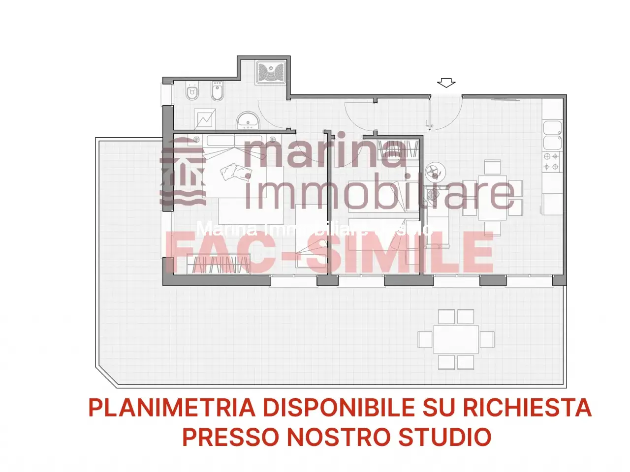 Negozio in Via Verdi, Jesolo, {3} - Planimetria 1